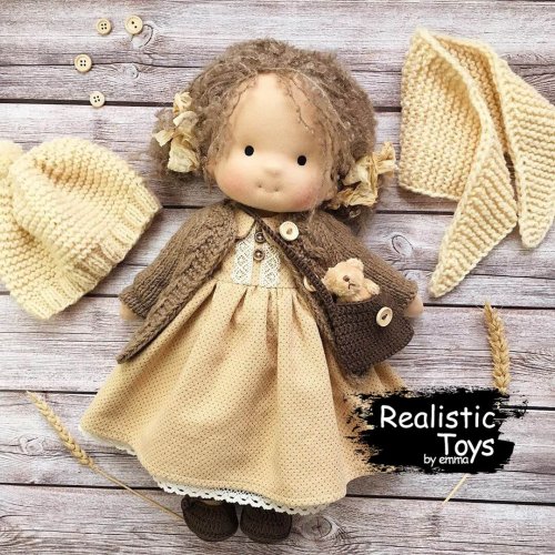 Waldorf Doll Amber ， Best Doll For 1 Year Old