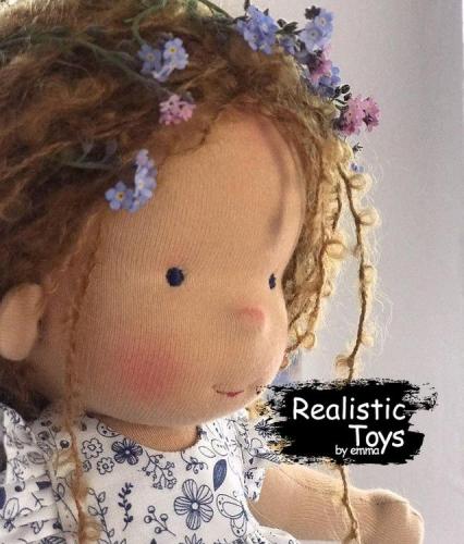 Emma Realistic Toys - Waldorf Doll Xaviera