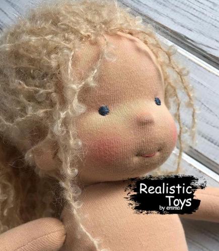 Emma Realistic Toys - Waldorf Doll Aba