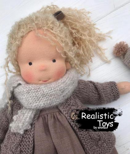 Emma Realistic Toys - Waldorf Doll Desirae