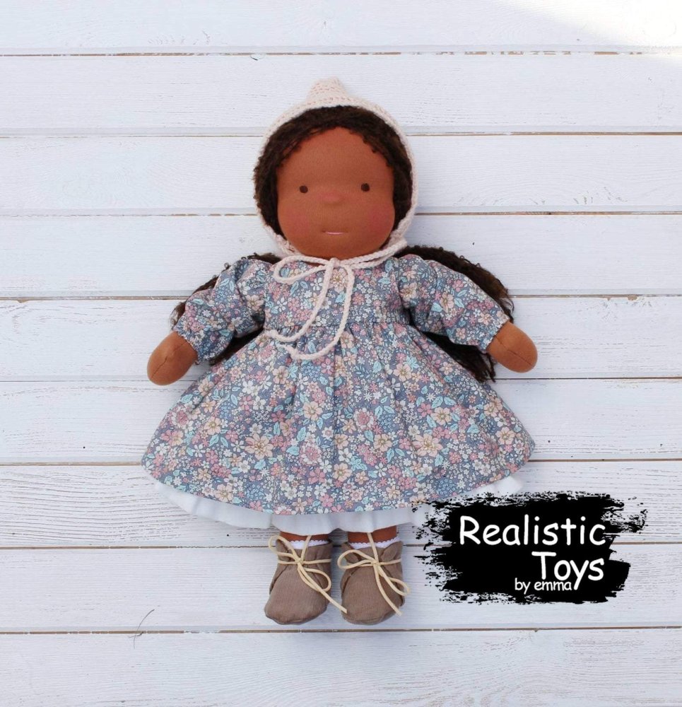 Waldorf Doll Alma With Clothes, Christmas Gift Ideas , Dolls For Toddlers