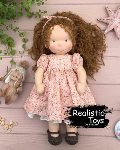 Emma Realistic Toys - Waldorf Doll Katherine