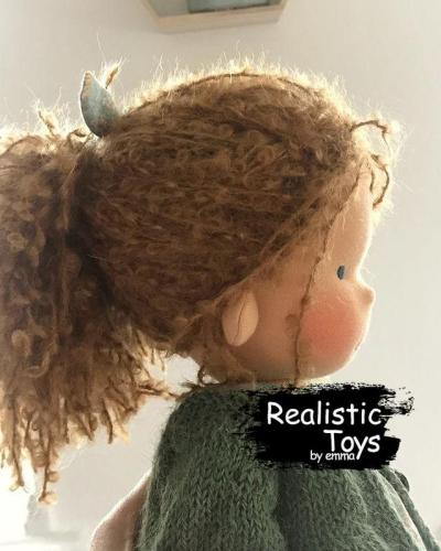 Emma Realistic Toys - Waldorf Doll Riya