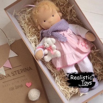 Emma Realistic Toys - Waldorf Doll Avah