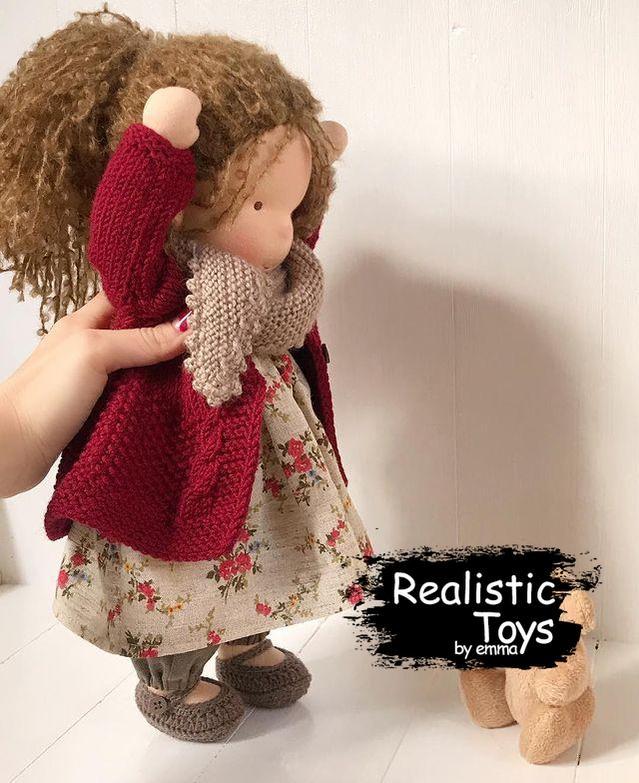 Emma Realistic Toys - Waldorf Doll Octavia