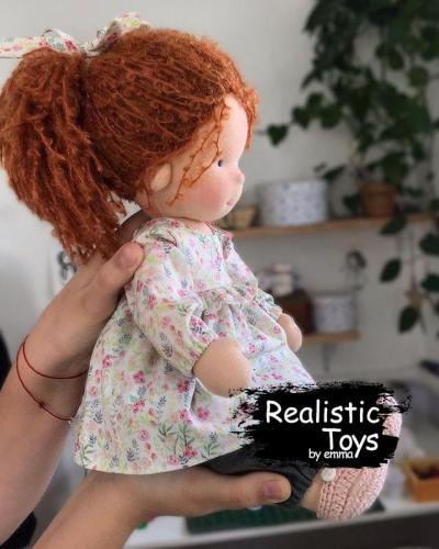 Emma Realistic Toys - Waldorf Doll Eva