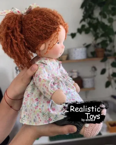 Emma Realistic Toys - Waldorf Doll Eva