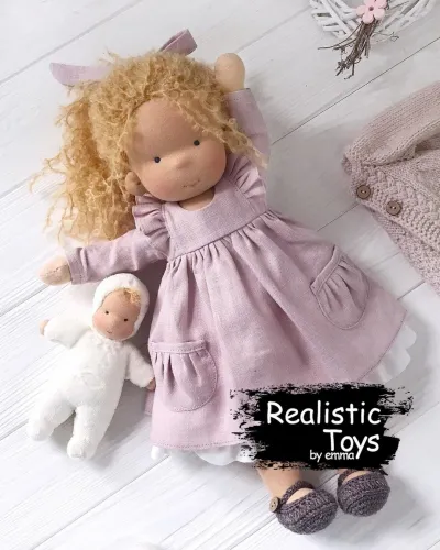 Emma Realistic Toys - Waldorf Doll Heidy