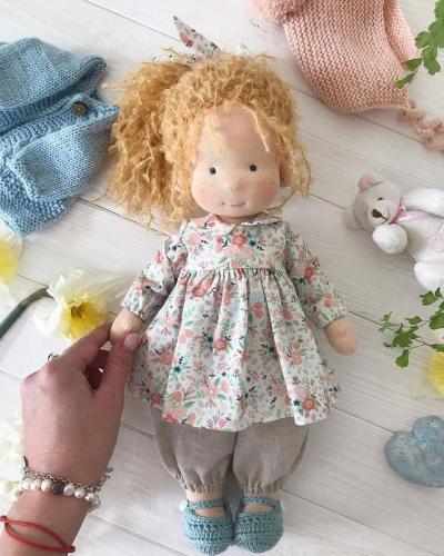 Emma Realistic Toys - Waldorf Doll Cain