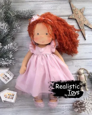 Emma Realistic Toys - Waldorf Doll Princess