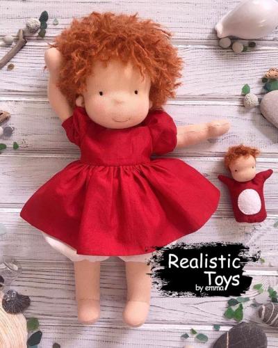 Emma Realistic Toys - Waldorf Doll Kaitlyn