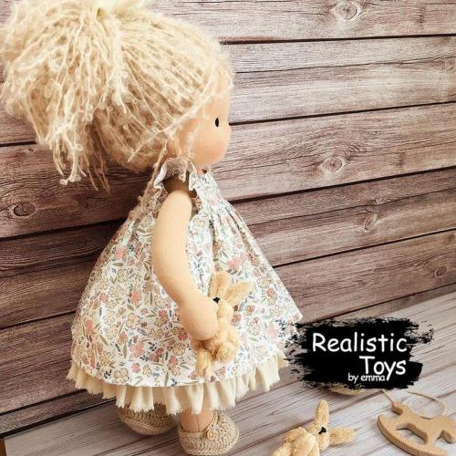 Emma Realistic Toys - Waldorf Doll Lauren
