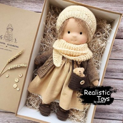 Waldorf Doll Amber ， Best Doll For 1 Year Old
