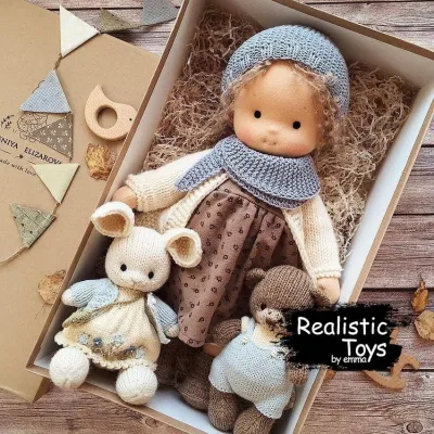 Emma Realistic Toys - Waldorf Doll Acacia
