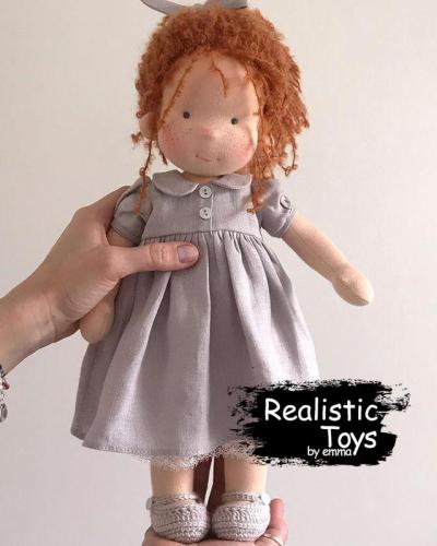 Emma Realistic Toys - Waldorf Doll Desirae