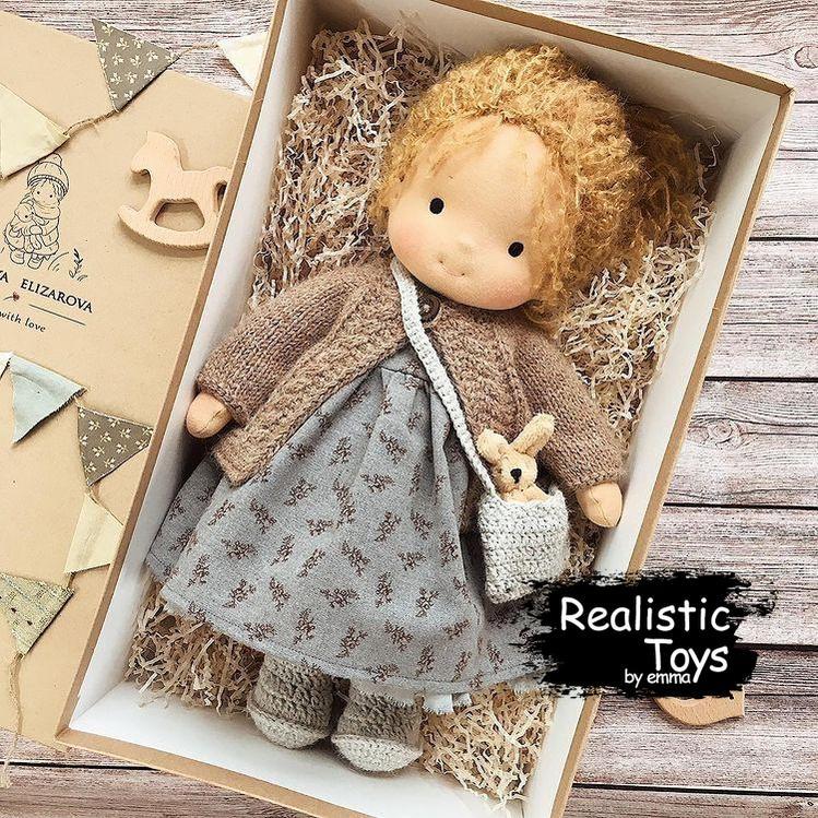 Emma Realistic Toys - Waldorf Doll Aubrey