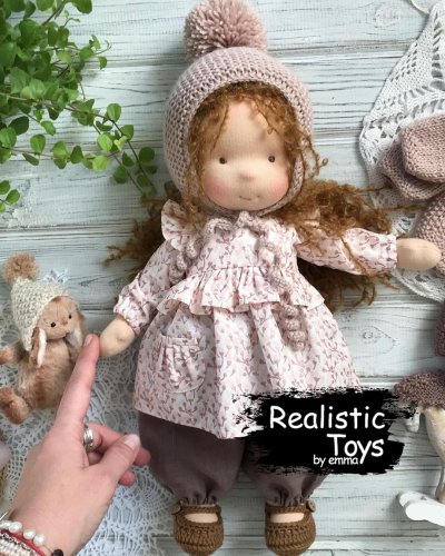 Emma Realistic Toys - Waldorf Doll Miya