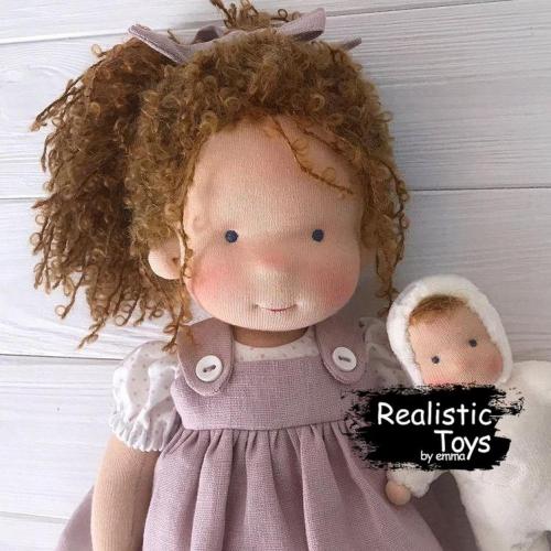 Emma Realistic Toys - Waldorf Doll Juliette