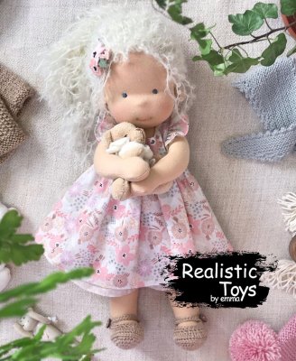 Waldorf Doll Zanna , Doll With Changeable Clothes