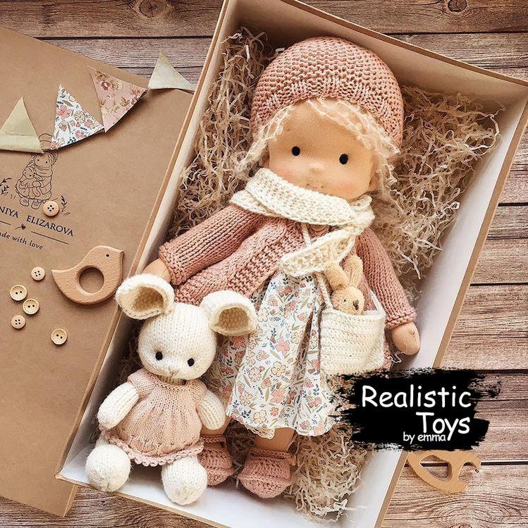 Emma Realistic Toys - Waldorf Doll Allison