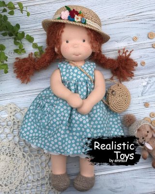 Emma Realistic Toys - Waldorf Doll Brooklyn