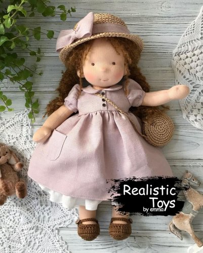Emma Realistic Toys - Waldorf Doll Rylee