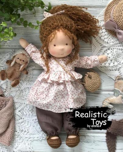 Emma Realistic Toys - Waldorf Doll Miya