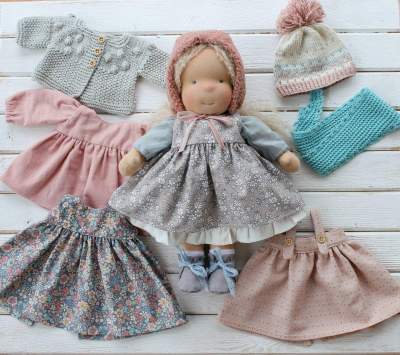 Waldorf Doll Alva , Popular Gifts For Teenagers , Dolls With Clothes