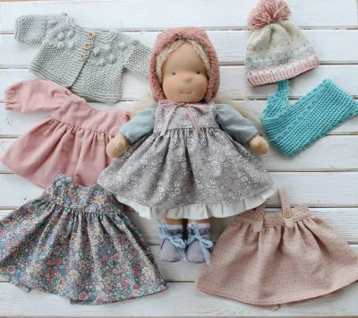 Waldorf Doll Alva , Popular Gifts For Teenagers , Dolls With Clothes