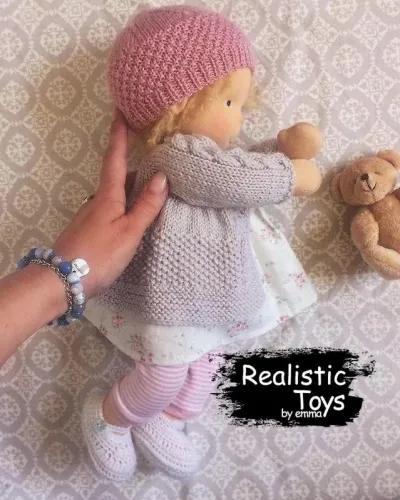 Emma Realistic Toys - Waldorf Doll Makenna