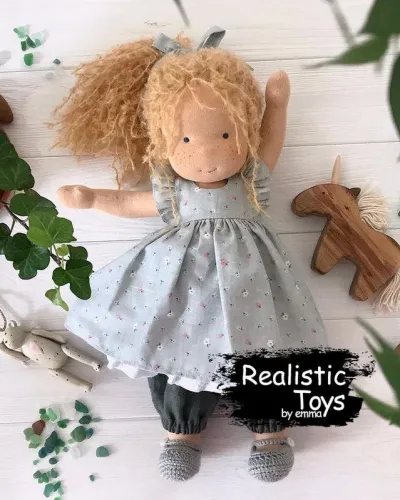 Emma Realistic Toys - Waldorf Doll Kennedy