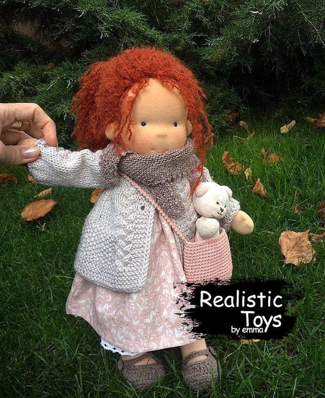 Emma Realistic Toys - Waldorf Doll Dahlia