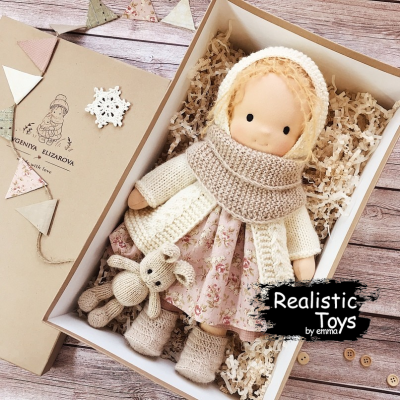 Emma Realistic Toys - Waldorf Doll Faith Camila