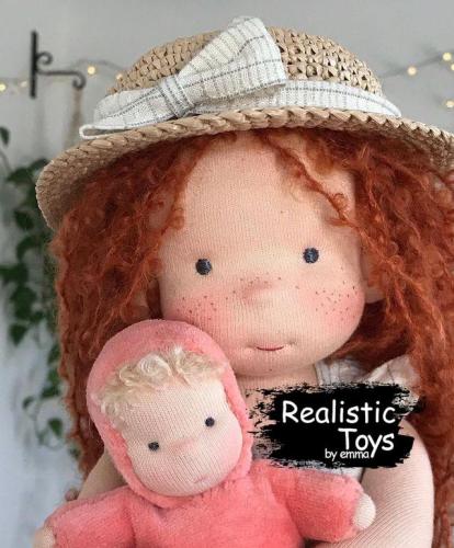 Emma Realistic Toys - Waldorf Doll Naomi