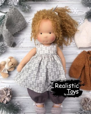 Emma Realistic Toys - Waldorf Doll Kamora