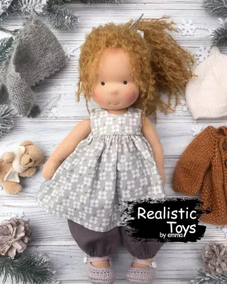 Emma Realistic Toys - Waldorf Doll Kamora