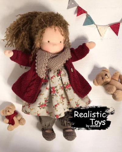 Emma Realistic Toys - Waldorf Doll Octavia