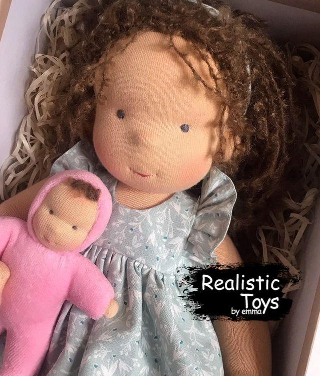 Emma Realistic Toys - Waldorf Doll Averi