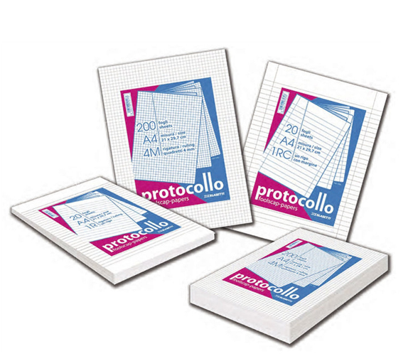 BLASETTI FOGLI PROTOCOLLO 20FG 4F conf. 40pz