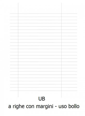BLASETTI FOGLI PROTOCOLLO 20FG UB conf. 40pz