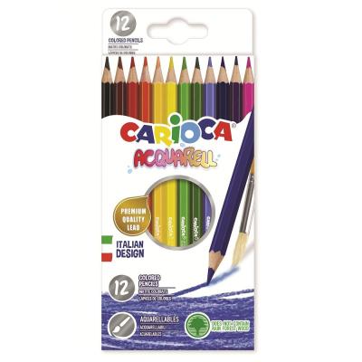 CARIOCA ACQUARELL 12 MATITE ACQUERELLABILI conf. da 12pz