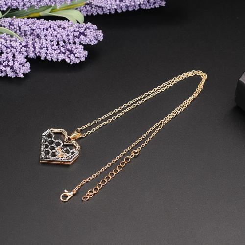 NEER Szív Lépesméz Méh Állat Nyakék choker Nyaklánc Ékszer Buli Szalagavató Ajándék pároknak