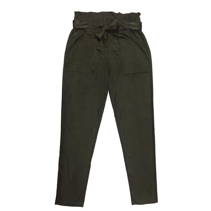 Velúr női alkalmi Nadrág