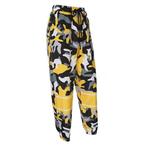 Női álcamintás Nadrág laza Hip-Hop alkalmi Nadrág