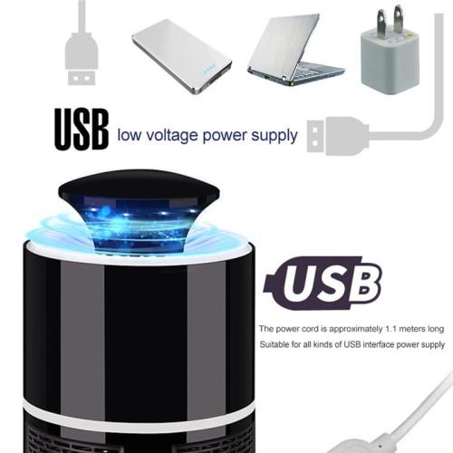 USB elektromos szúnyogirtó lámpa, rovarriasztó