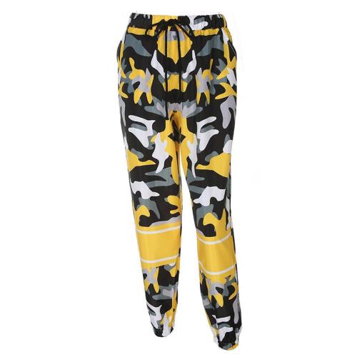 Női álcamintás Nadrág laza Hip-Hop alkalmi Nadrág