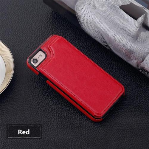 Retro PU bőr tok Iphone X/8P/8/7P/7/6P/6 tokhoz Samsung s9/s9plus/Note8 telefonokhoz