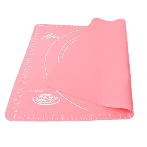 NEER 50*40cm  magas hőmérsékletű élelmiszeripari szilikon alátét mértékegységekkel sütés puha vágódeszka
