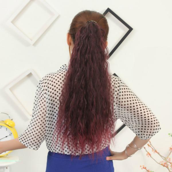 NEER 3 színű szintetikus haj hosszú dauer mű lófarok