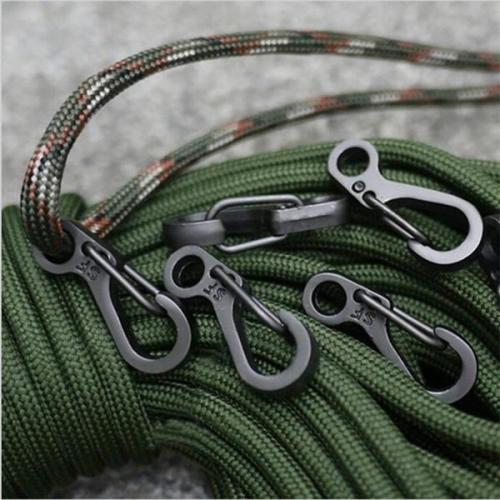 NEER 5db Klasszikus egyszerű Mini Rugós Karabiner